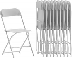 White Plastic Chairs